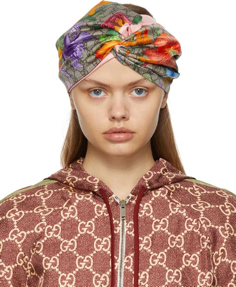 gucci floral headband post malone|Designer Luxury Women's Headbands .